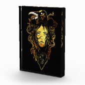 Prinses omarmd door een kraai fotoblokken (Rechts)