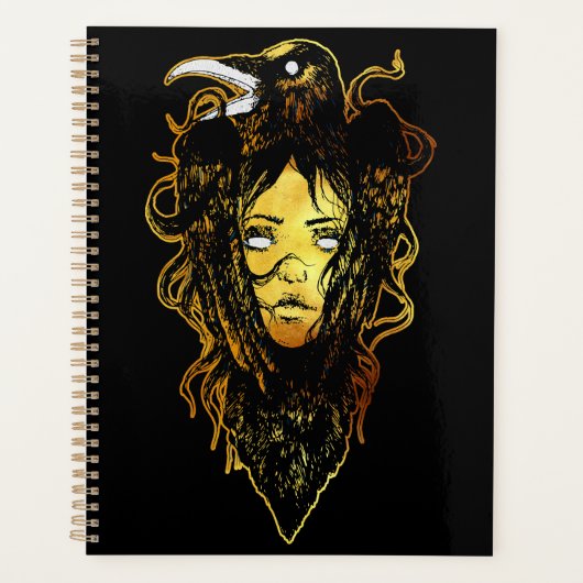 Prinses omarmd door een kraai planner (Voorkant)