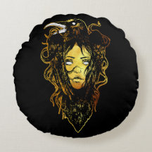 Prinses omarmd door een kraai