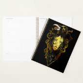 Prinses omhelsd door een kraai planner (Display)