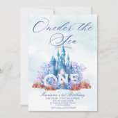 Prinses Oneder van het Zee Waterverf Happy Birthda Kaart (Voorkant)