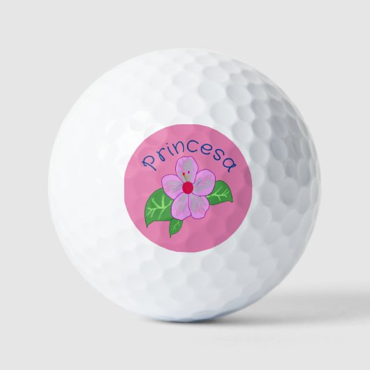Prinses ontwerp golfballen (Voorkant)