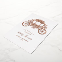 Prinses Op Weg Baby Shower Roze Goud