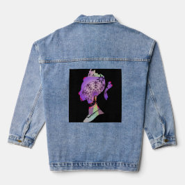 Prinses paardenstaart denim jacket