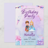 Prinses Paradise Een kleurrijke viering van Royal Kaart (Voorkant / Achterkant)