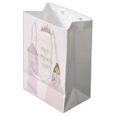 Prinses Party Bag Medium Cadeauzakje (Voorkant Gekanteld)
