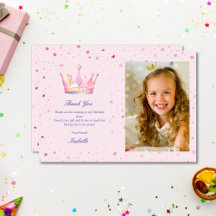 Prinses Pastel Roze Meisjes Verjaardagsfeest Foto