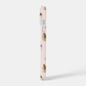 Prinses patroon met naam iPhone 15 case (Linkerkant)