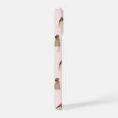 Prinses patroon met naam iPhone 15 case (Rechterkant)