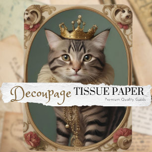 Prinses Paws Decoupage Tissuepapier