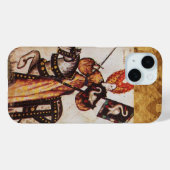 PRINSES PENTHESILEA ALS MIDDELEEUWSE RIDDER Herald Case-Mate iPhone Case (Achterkant (horizontaal))