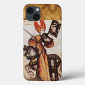 PRINSES PENTHESILEA ALS MIDDELEEUWSE RIDDER Herald Case-Mate iPhone Case (Achterkant)