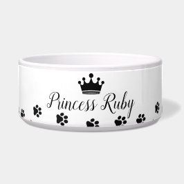 Prinses Pets Naam Voerbakje