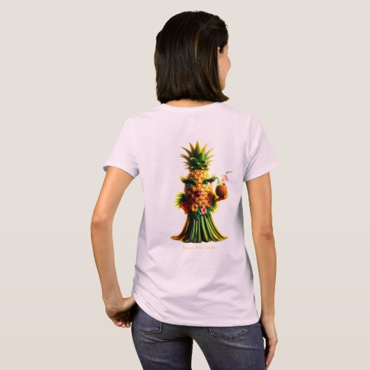 Prinses Pina Colada - Pineapple Empire T-shirt (Achterkant volledig)