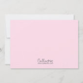  prinses Pink van de Afrikaanse Amerikaanse Baby Kaart (Achterkant)