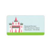 Prinses Postlabels Etiket (Voorkant)