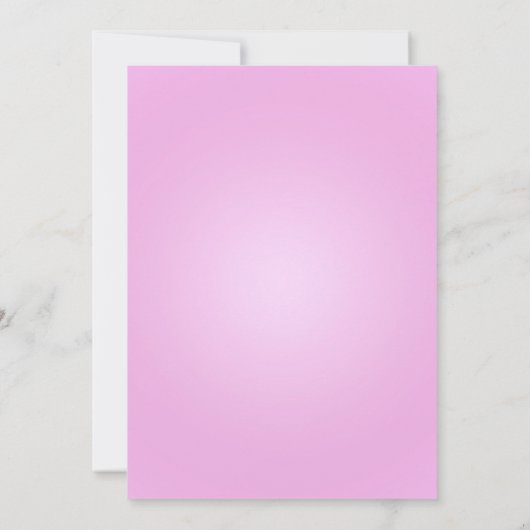 Prinses Prinses Baby shower Uitnodiging, Kleine Pr Kaart (Achterkant)