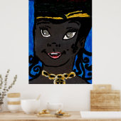 Prinses Print, Waarde Poster (Halfglans) (Keuken)