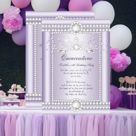 Prinses Quinceanera Sering Hart Diamanten Tiara Kaart