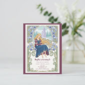 Prinses Rapunzel Castle Tower Verjaardag Briefkaart (Staand voorkant)