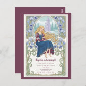 Prinses Rapunzel Castle Tower Verjaardag Briefkaart (Voorkant / Achterkant)