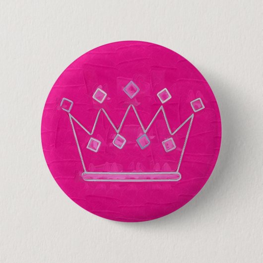 prinses ronde button 5,7 cm (Voorkant)