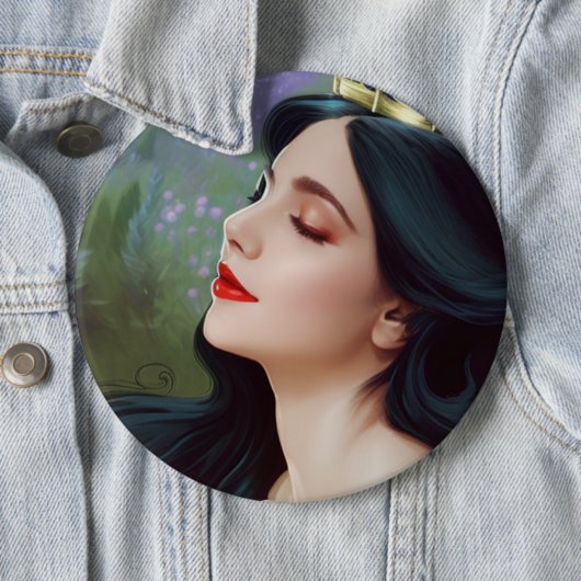 Prinses  ronde button 6,0 cm (In situ)