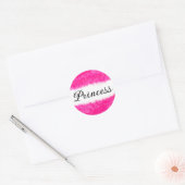 Prinses Ronde Sticker (Envelop)