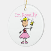 Prinses Royalty Keramisch Ornament (Links)