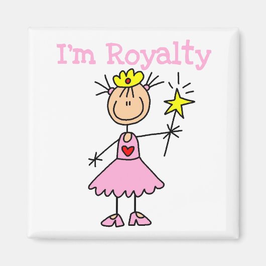 Prinses Royalty Magneet (Voorkant)