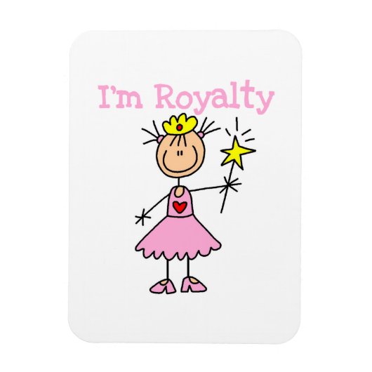 Prinses Royalty Magneet (Verticaal)