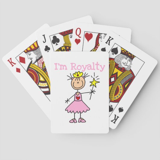 Prinses Royalty Speelkaarten (Achterkant)