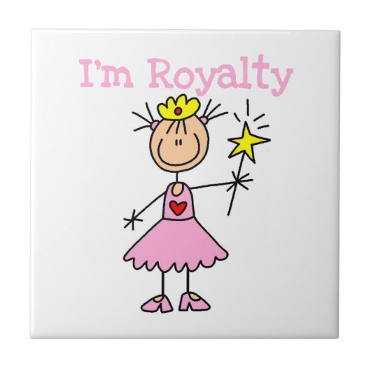 Prinses Royalty Tegeltje (Voorkant)