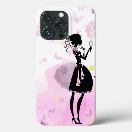 Prinses roze Case-Mate iPhone case (Achterkant)
