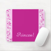 Prinses! Roze Mousepad Fantasy Muismat (Met muis)