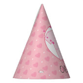 Prinses Roze Olifant 1e Verjaardagsfeestje Aangepa Feesthoedjes (Links)