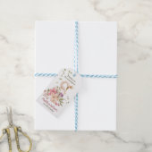Prinses Swan Verjaardag / Baby shower Cadeau Label Cadeaulabel (Met Touw)