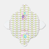 Prinses Teddy Bear 3e verjaardag Party Custom Bedankdoosjes (Uitgevouwen)