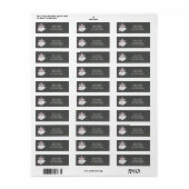 PRINSES THEEPARTY Verjaardagsuitnodiging Labels (Full Sheet)