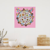 Prinses thema kostuumfeest poster (Keuken)
