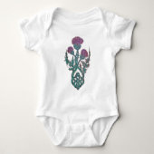 Prinses Thistle Keltische knoop Romper (Voorkant)