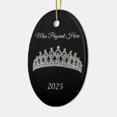 Prinses Tiara Kerst Ornament (Links)