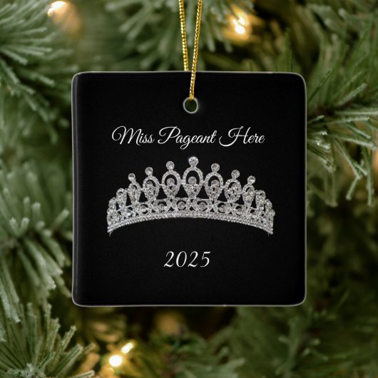 Prinses Tiara Kerst Ornament (Boom)