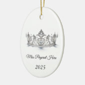 Prinses Tiara Ornament (Links)
