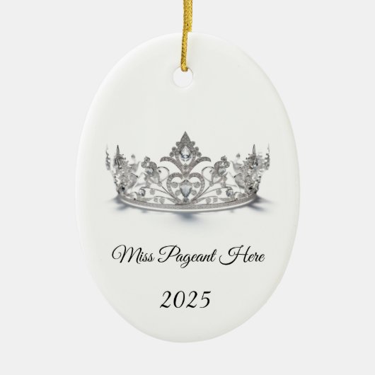 Prinses Tiara Ornament (Voorkant)