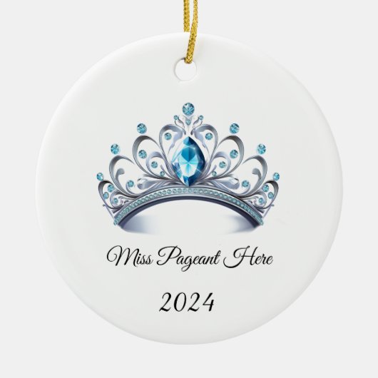 Prinses Tiara Ornament (Voorkant)