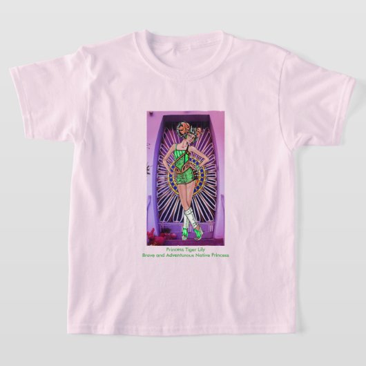 Prinses Tiger Lily Dapper & Avontuurlijk T-shirt (Laagn)