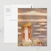 “Prinses Tuvstarr” John Bauer Aquarel Briefkaart (Voorkant / Achterkant)