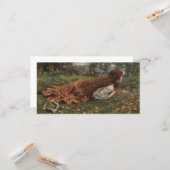 Prinses uit school (door E.R. Hughes) Kaart (Voorkant / Achterkant in situ)