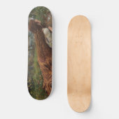 Prinses uit school (door E.R. Hughes) Persoonlijk Skateboard (Voorkant)